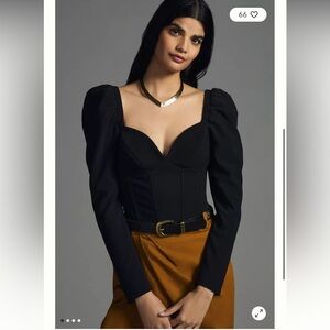 Astr the Label Betty Top Black